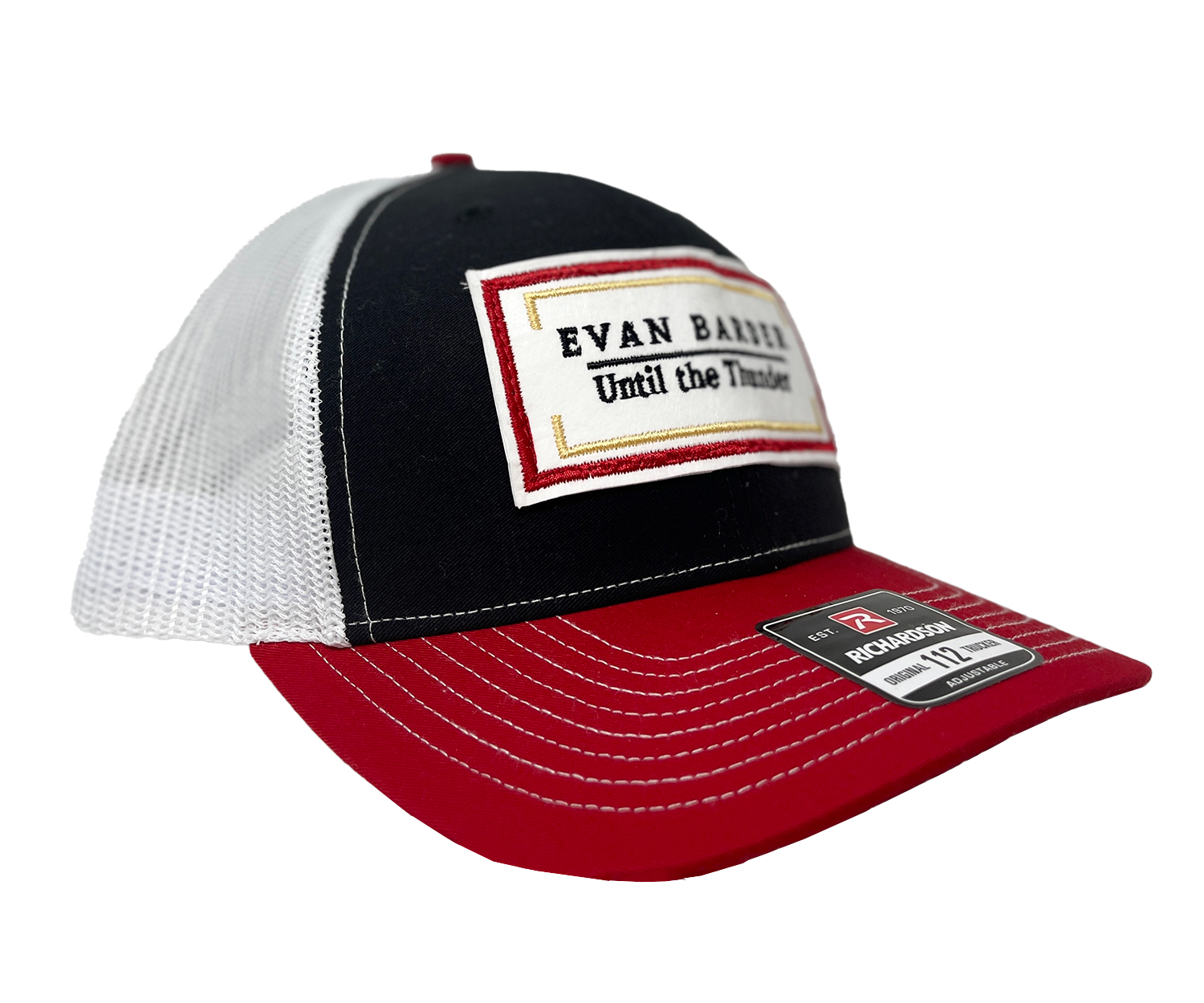 Until The Thunder Trucker Hat - Evan Barber